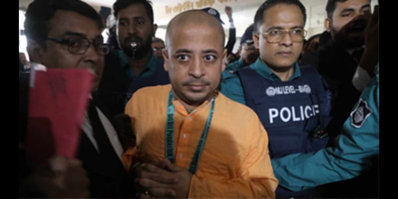 ইসকন নেতা চিন্ময় দাসের জামিন নামঞ্জুর