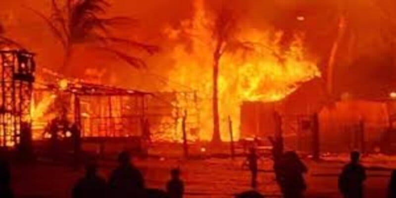 সেন্টমার্টিনে ভয়াবহ আগুন, ৩ রিসোর্ট পুড়ে ছাই