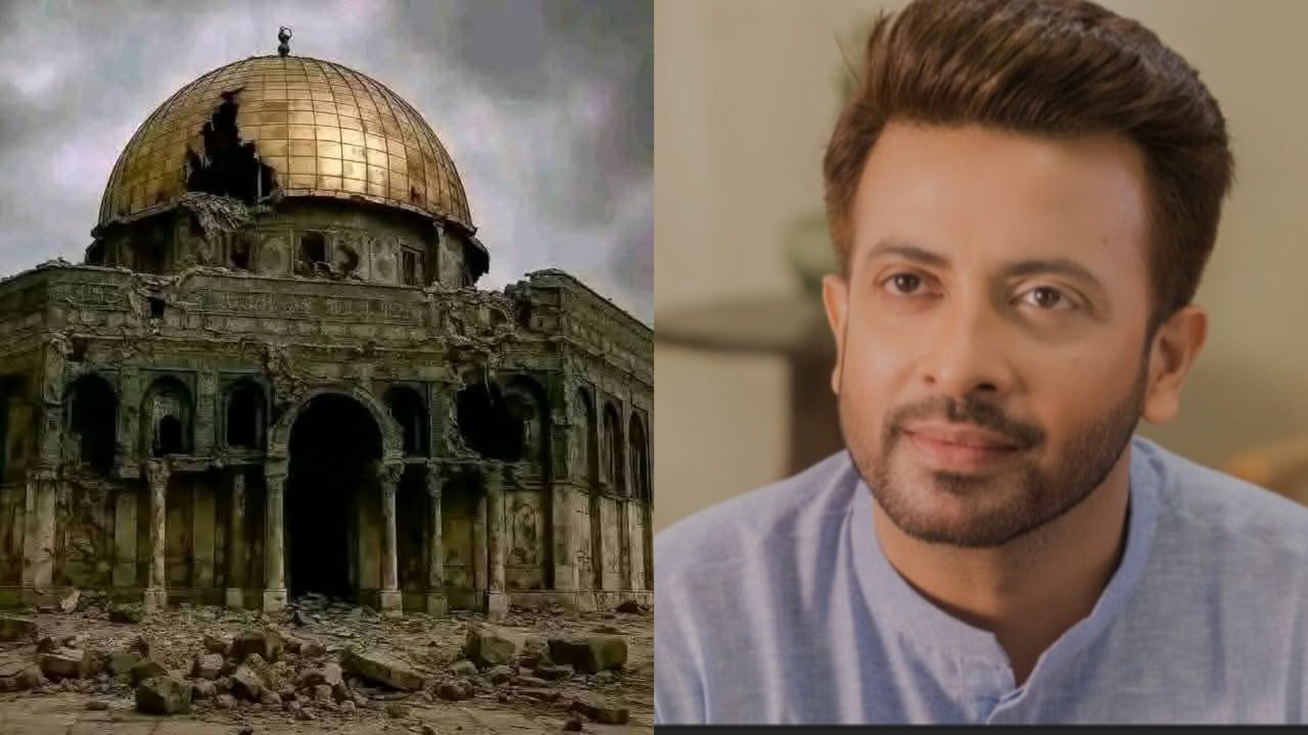 ফিলিস্তিনিদের পাশে আছি – ভালোবাসা, সংহতি, আর শান্তির প্রত্যাশায়: সাকিব খান