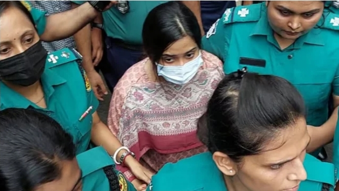 গেরিলা প্রশিক্ষণ মামলায় মেজর সাদিকের স্ত্রী সুমাইয়া জাফরিন পাঁচ দিনের রিমান্ডে