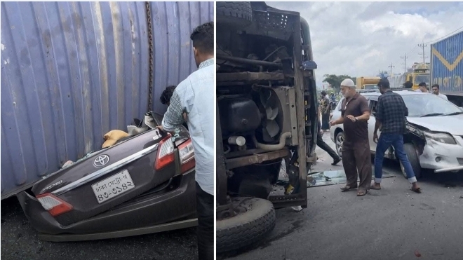 কুমিল্লায় সড়ক দুর্ঘটনায় চারজন নিহত