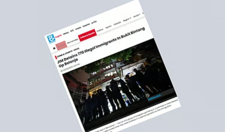 কুয়ালালামপুরে জুয়ার আসরে অভিযান: ৩৭৭ বাংলাদেশিসহ ৭৭০ বিদেশি আটক