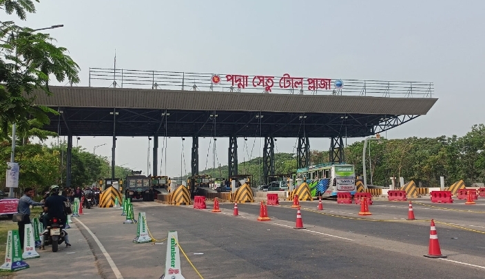 পদ্মা সেতুতে চালু হলো নন-স্টপ ইলেকট্রনিক টোল সিস্টেম