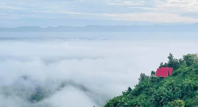 বান্দরবানের নতুন আকর্ষণ: মারাইংছা হিলের মেঘ-পাহাড়ের অপূর্ব খেলা