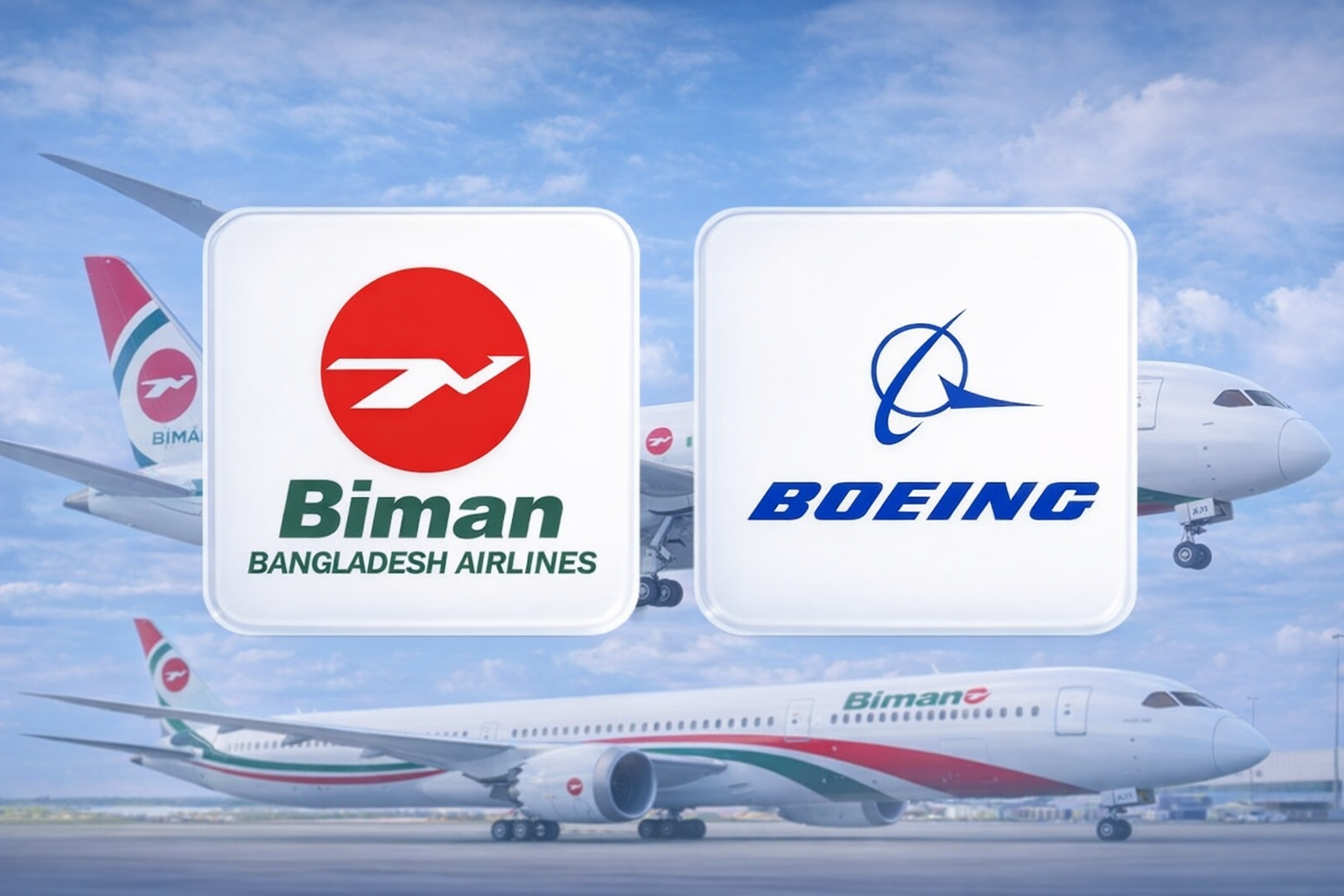 বোয়িংকেই বেছে নিল বিমান, বহরে আসছে ১৪টি নতুন উড়োজাহাজ