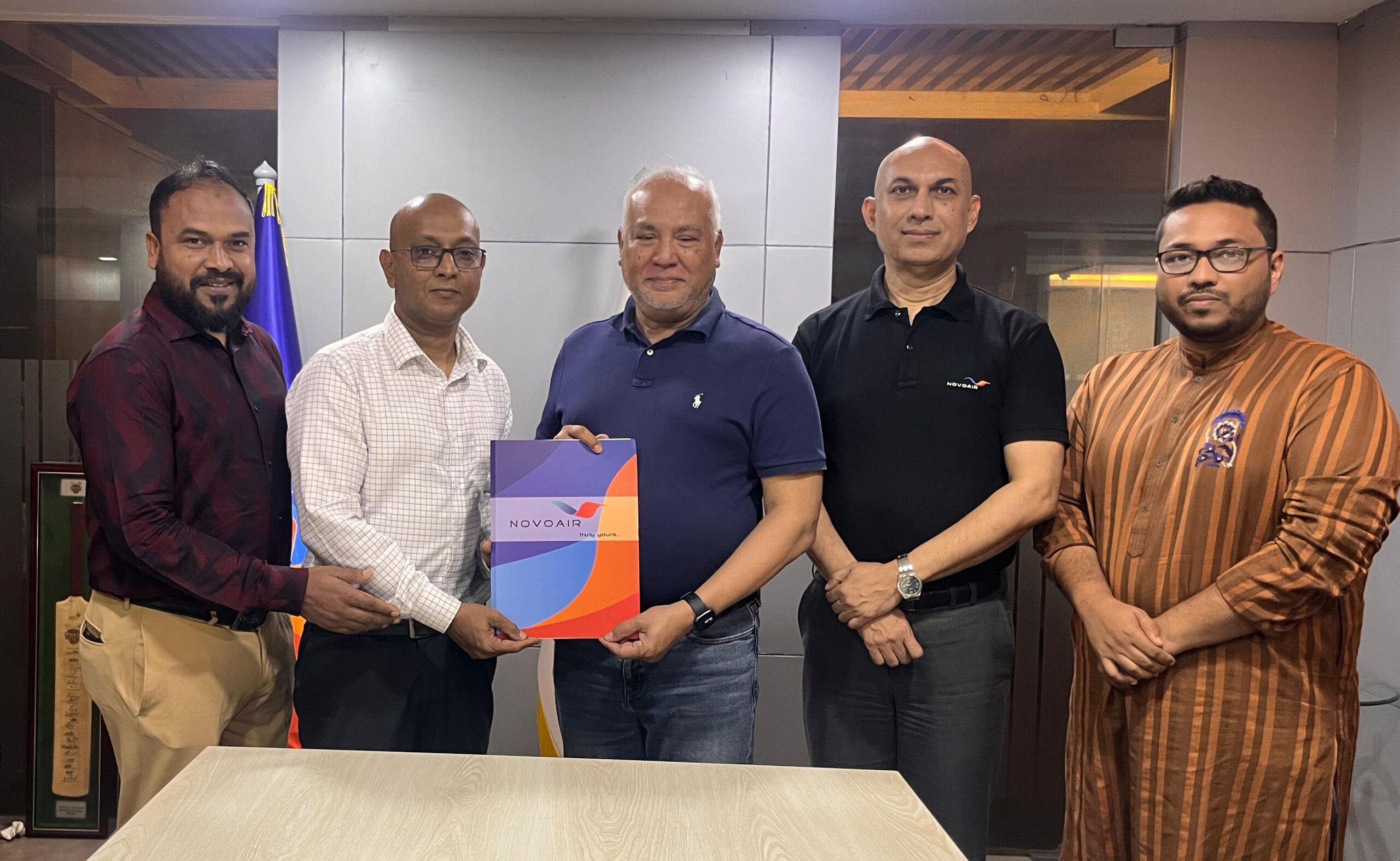 নভোএয়ার যোগ দিল এটিজেএফবি এয়ারলাইন্স ফুটবল চ্যাম্পিয়নশিপে